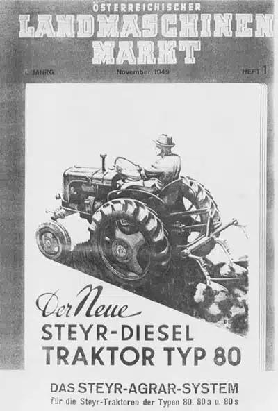 Steyr-Deimel-Buch - Rückstrahler rund 80mm